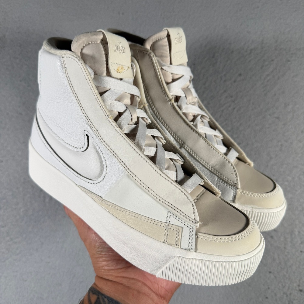 Nike Blazer Mid Victory Summit White Phantom Platform DR2948-100 Womens 7.5